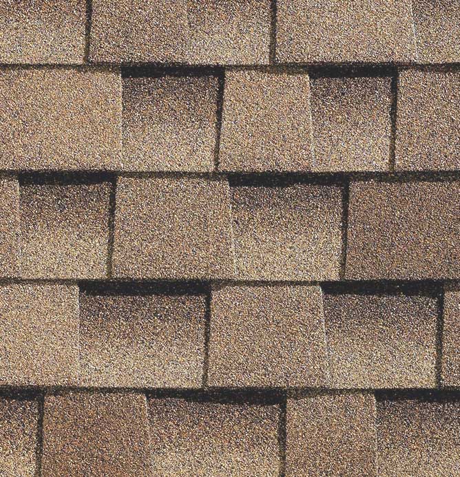 Sample GAF roofing tiles