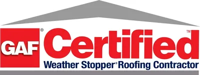 GAF Certified Weather Stopper Roofing Contractor.