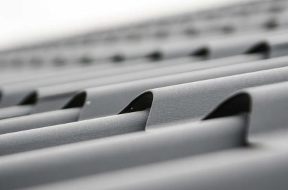 Closeup of a metal roof - find metal roof installers near me.
