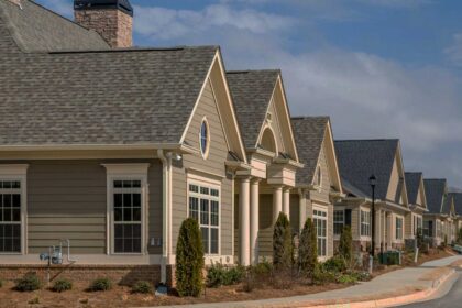 Homes with new roofs from roofing companies in Panama City Beach, FL