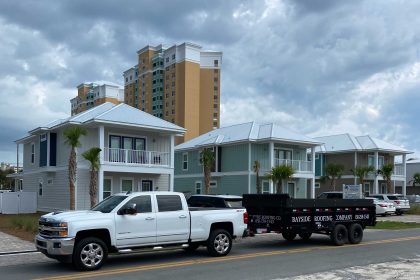 Metal roofs completed by our Panama City Beach, FL, roofers