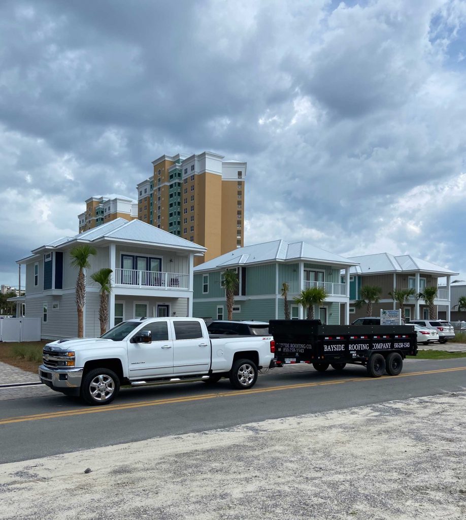 Metal roofs completed by our Panama City Beach roofers