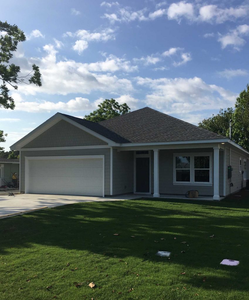 Find roofing contractors in Panama City Beach. This is an example brown asphalt roof from our Panama City Beach roofing company.